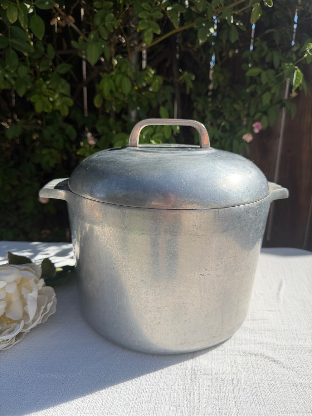 Vintage Wagner Ware Sidney-O Magnalite 4738-M 8 QT Stock Pot and Lid